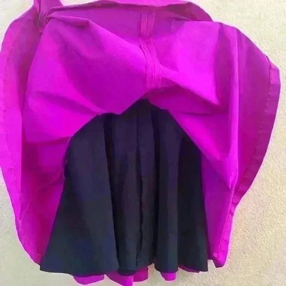 Milly “Erin” Pink Circle Skirt With Black Waist Band Size 0 EUC! - Picture 4 of 6